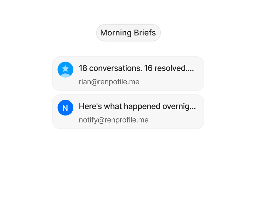 Palgry morning brief notifications